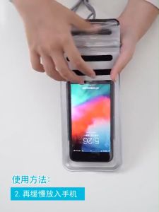 【ready stock】 Universal Smartphone Bag Waterproof Case Phone Pouch Dry Bag for Outdoor Diving Swimming Tourism Waterproof phone case Underwater phone case Universal waterproof case Swimming waterproof bag Boating beach