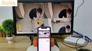 Rolle Pakte CCTV 8 Channel 6 Kamera 8MP PTZ WiFi Suara Dua Arah By iCsee