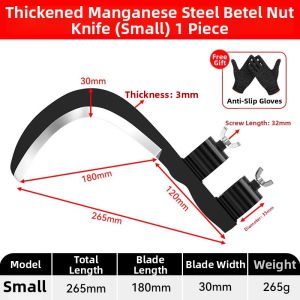 FEIZHUXIANSEN | High-altitude Tree Branch and Grass Cutting Steel Sickle
