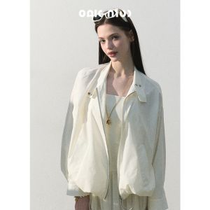 OAKMOO | Áo Chống Tia cực tím Slim Nhẹ Cổ Đứng Hoa Văn