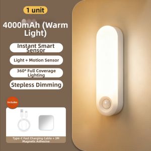 Human Induction Smart Charging Voice Control Night Light