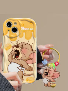 Cheese Mouse Silicone Phone Case for Vivox90 Y78T Couples Cartoon Protective Cover Anti-Fall Cute Korean Style Eco-Friendly