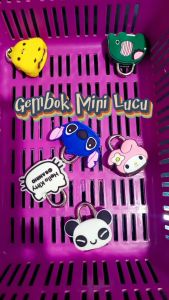 YUME SHOP - Gembok Karakter Kartun Mini Lucu Kunci Koper Buku Diary Tas Bagasi Travel