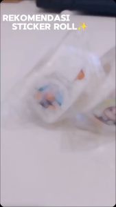 Premium Label 500pc Sticker Roll Birthday Event Dekorasi Segel Packaging Stiker Hiasan SS001