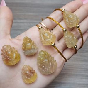 Hồ ly chúa TA Tóc Vàng sẵn lỗ 2li - Phong Thủy TUDO