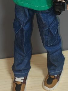 [Friends Doll Clothes] Ob22ob24 BJD Doll Clothes Cargo Pants Three Points Four Points Six Points Multi-Color Optional