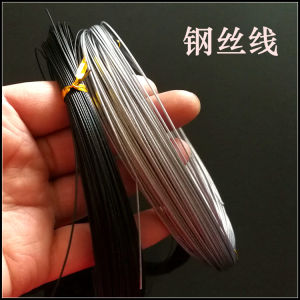 Premium Steel Wire Coated Nylon Fishing Line Anti-Bite 304 316 Stainless Steel Fishing Gear Outdoor Camping Travel Supplies