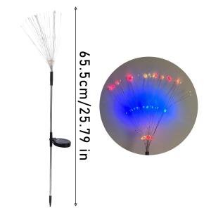 YESPERY Solar Fireworks Lights Holiday Lighting Waterproof Garden Patio Path Lawn Ground Light for Landscape Lighting Outdoor Decoration