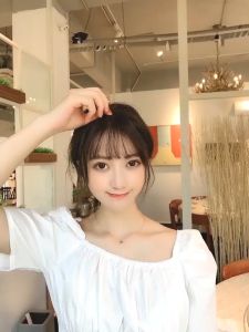 Tóc giả mái thưa phong cách Hàn Quốc dễ thương cho nữ