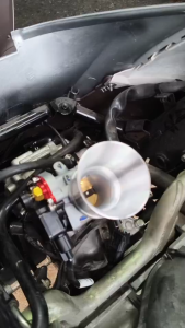 เรือน CBR150 S3 แปลงใส่ Lead 125 4V Giorno CLICK160 ใบ 28 30 32 mm คอตั้ง CNC 1รูน็อต ใช้ฝาครอบหัวฉีดเดิมได้ เรือนcb150 เรือนลิ้นเร่ง CBR150