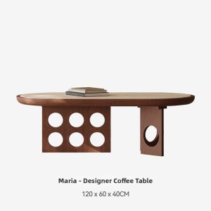 Tide leader | Retro Style Elliptical Ceramic Table
