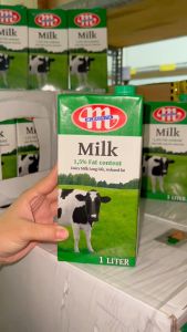 Sữa Tươi Tiệt Trùng Mlekovita Ít Béo Không Đường 1L - nhập khẩu chính hãng từ Ba Lan phù hợp với người ăn kiêng giảm cân