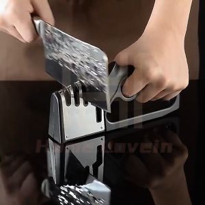 4in1 ที่ลับมีด ที่ลับมีดคมๆ ที่ลับกรรไกร เครื่องลับมีด มี4ช่องลับ ลับง่ายคมนาน ลับคมได้ 3 ระดับ หินลับมีด ลับได้คมมาก พร้อมส่งจากไทย