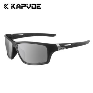 kapvoe | KAPVOE Polarized Fishing Glasses Beach Essentials Road Bike Cycling Sunglasses Glasses MTB Bicycle Outdoor Sports Golf Eyewear