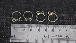 5 Pcs Klip Kawat Kancing klem 12mm Penjepit kleman Selang Bensin selang Hawa Model Pita