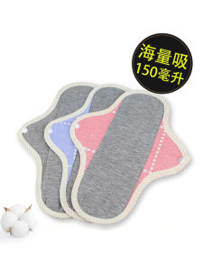 Pure Cotton Absorbent Sanitary Pad Waterproof Leakproof Menstrual Pad Adult Incontinence Pad Washable Maternity Nursing Pad