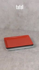 Piring Saji Keramik Persegi HORECA Series Isi 1