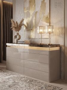 Luxurious Minimalist Chest of Drawers