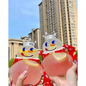 MJ88 BOTOL MIXUE VIRAL KARAKTER RAJA SALJU 700ML FREE TALI SUPER MURAH