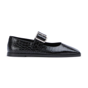 Tony Bianco | Casual Work Crocodile Embossed Ballet Flats