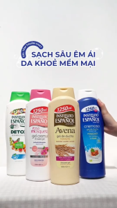 Gel Tắm Muối Khoáng Instituto Espanol Sales Tây Ban Nha 1250ml Giúp Làm Sạch Sâu Tái Tạo Làn Da Duy Trì Độ Đàn Hồi
