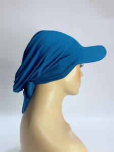 Women Fashion Baseball Hijab Cap Bonnet Soft Breathable Headscarf  Scarf Wrap Trendy Bandana Hijab Bonnet Turban
