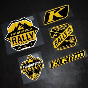 Motorcycle Top Box Stickers Reflective Rally Racing Sticker Adventure Deacls for Suzuki DL250 Honda CB400X 1200GS 1250 GS 525X