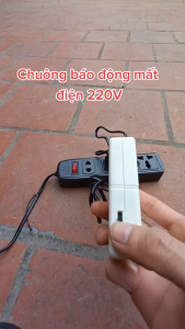 Thiết bị báo động khi cúp điện chuông cảnh báo Chập Điện Cháy Nổ Mất Điện