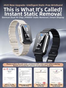 ZHINANCHE | Anti-static Hand Wristband for Men and Women