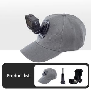 Sports Cameras Accessories Cap for Gopro|insta360|sjcam Camera Holder Hat Basebal