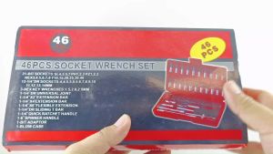 Kunci Sok 46pcs Socket Wrench Set Soket Tools