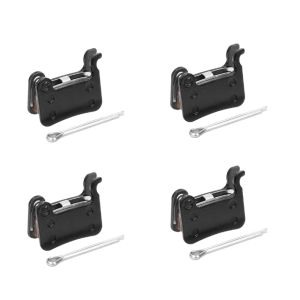 Brake Pads + Stainless Steel Shrapnel for M365/Pro Scooter XTECH Hydraulic Brake MTB Bicycle Disc Ceramics HB100 Semi-Metallic