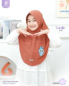 NATALIE KIDS Daffi Hijab Terbaru Jilbab Instan Premium Anak Bayi Baby Sekolah