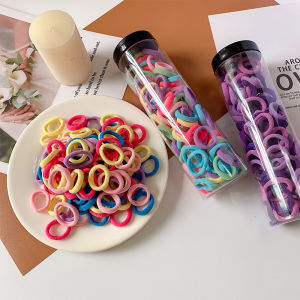 ED - FREE TOPLES - 100PCS IKAT RAMBUT DONAT TOWEL RING / KUNCIR RAMBUT DONAT