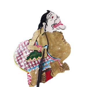 Wayang Punokawan handmade - wayang Semar Bambangan - wayang kulit ukuran standar - wayang Jogja
