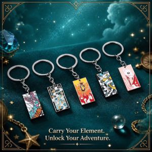 Bandai | Anime Demon Slayer Corps Tanjiro Nezuko Nine Hashira Cartoon Alloy Metal Keychain Pendant Keyring for Car Bag Collectible Gift