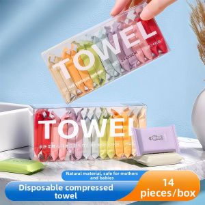 Disposable Travel Friendly Thickened Compressed Towel Cotton