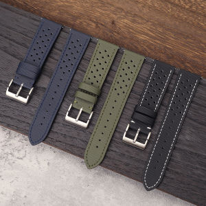 Quick Release 18mm 19mm 20mm 22mm Nylon Sailcloth Strap Breathable Watchband Ventilation Holes Men Women Wristbelt Bracelet