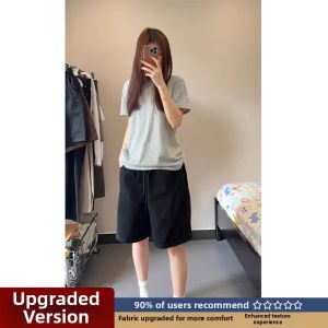 American Summer Straight Leg Casual Workwear Cotton Pants