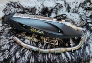Knalpot Rob1 Nmax OLD Cap V Standart Racing