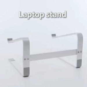 Adjustable Aluminum Laptop Stand | Foldable Desktop Holder | Ergonomic Notebook Riser for Office & Home