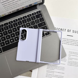 szhaiyu | Shockproof Premium Hard PC Phone Case For Samsung Galaxy Z Fold 8 Ultra 7 6 5 4 5G Candy Color Hinge Full Protection Cover
