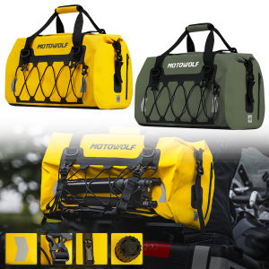 Motorcycle Rear Seat Bag Waterproof Bag 40L 66L 90L Motorbike Dry Duffel Bag for TravelMotorcycling CyclingHikingCamping