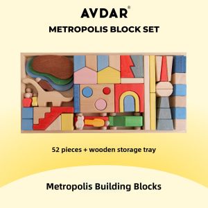AVDAR | Early Educational Building Blocks Toy Large Size