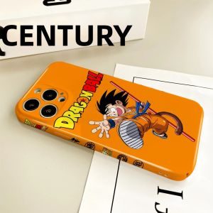 Ốp Điện Thoại iPhone Son Goku Dragon Balls Dễ Thương Mặt Bóng HD Vỏ Cứng Chống Xước Chống Trượt Chất Liệu TPU + PC Dành Cho Pro Max Plus