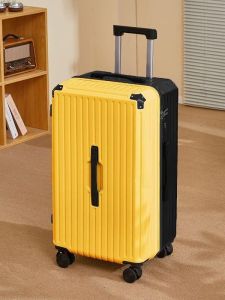 Large Capacity 2025 New Womens Luggage Bag with Combination Lock Travel Wheel ABS Material Casual Style Handbag for Travel