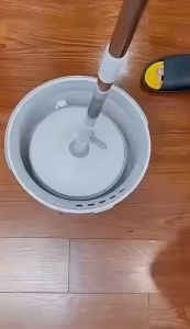 ถังถูพื้น ไม้ถูพื้น ชุดถูพื้น ไม้ถูพื้นหมุนพร้อมถังผสม กล่องแยกน้ำเสียสะอาด ผ้าถูพื้น