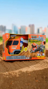 Đồ Chơi Xe Tải Matchbox Action Drivers Transforming Cỡ Lớn Biến Hình Linh Hoạt Chính Hãng Mattel