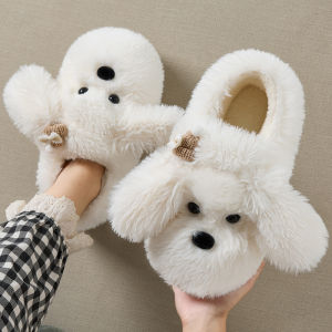 Dép Bông Hoạt Hình Dễ Thương Cho Nữ Dép Đi Trong Nhà Mùa Đông 2025 Dép Bông Cưng Ấm Áp Cho Phụ Nữ Dép Bông Nhung Cho Bé Gái