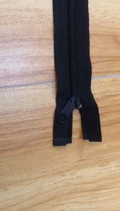 resleting jaket gigi halus nilon coil 75/65/60/55 cm isi 12 pcs